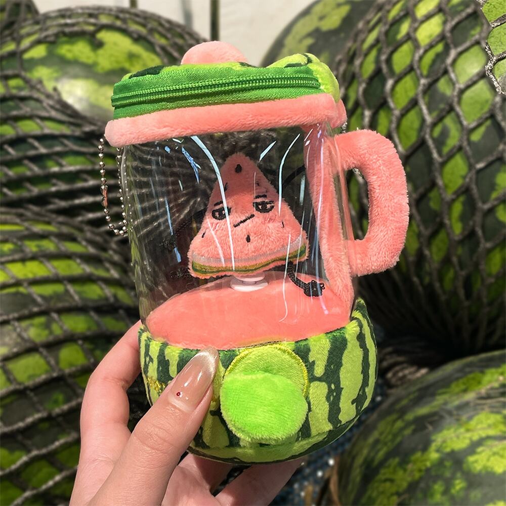 Creative Fruit Juicer Plush Toy: Fun Pull-to-Relax Stress-Relief Toy